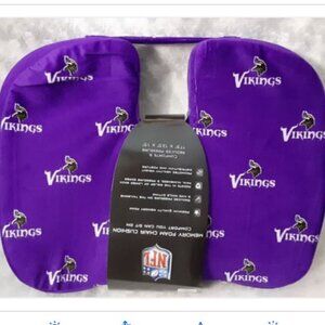 NFL Minnesota VIKINGS Chair Cushion Memory Foam Seat Pad Stadium Arena NEW